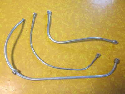 Harley Flathead 45 Oil Line Set