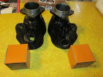 Harley 45 New Cylinders & Pistons