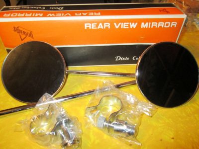 NOS Vintage Harley Superior Mirror Set