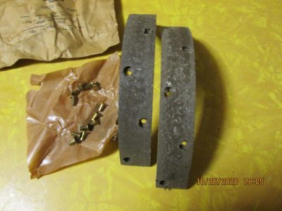 Harley Flathead 45 NOS Front Brake Pads