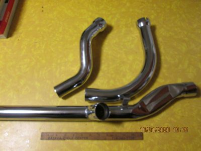 Harley Panhead Exhaust Pipe Set Kit